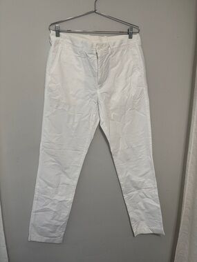 J Crew Classic White Mens Chino Pants